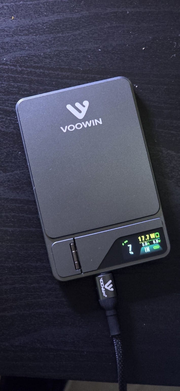 Powerbank MAGNETICO con cable F28 5,000 mAh