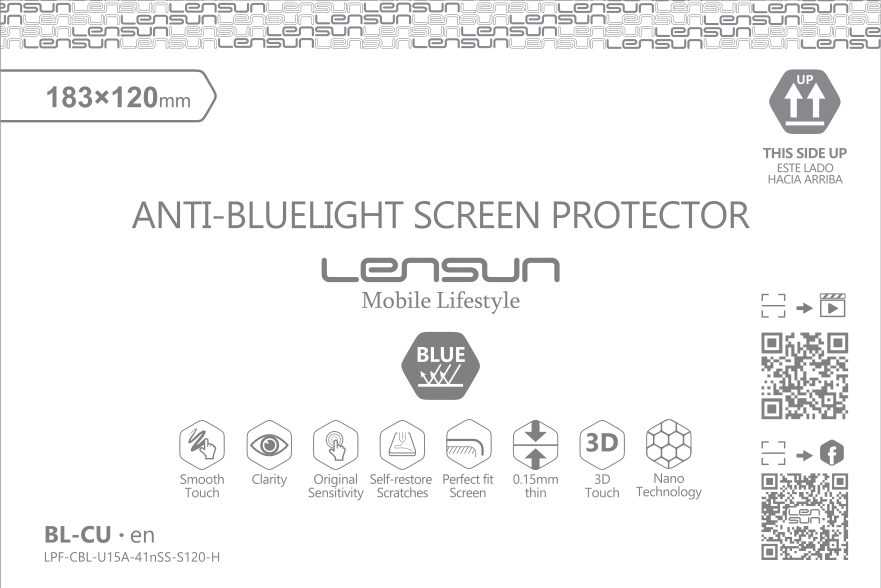 Protector de Pantalla Anti Luz Azul