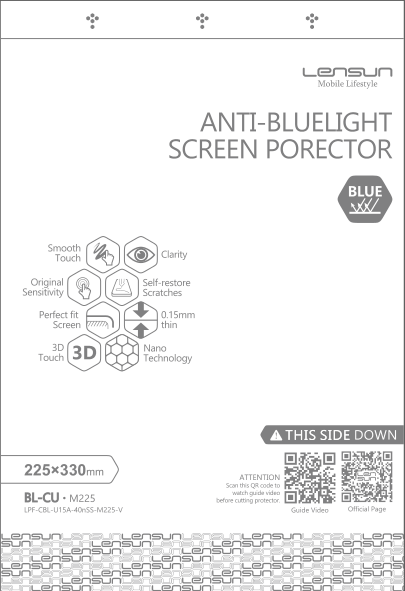 Protector Anti Luz Azul para Tablet 12.9 pulgadas
