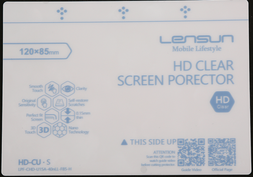 Protector de Pantalla HD Transparente