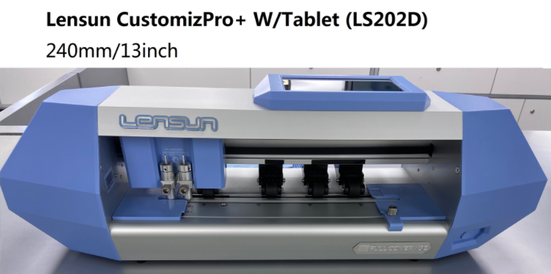 Lensun CustomizPro+ - Máquina Cortadora con Tablet