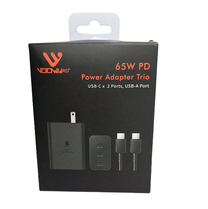 Cargador completo 65W super carga rapida