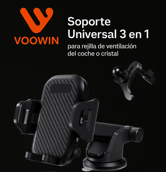 Soporte de celular para vehiculos 3 en 1