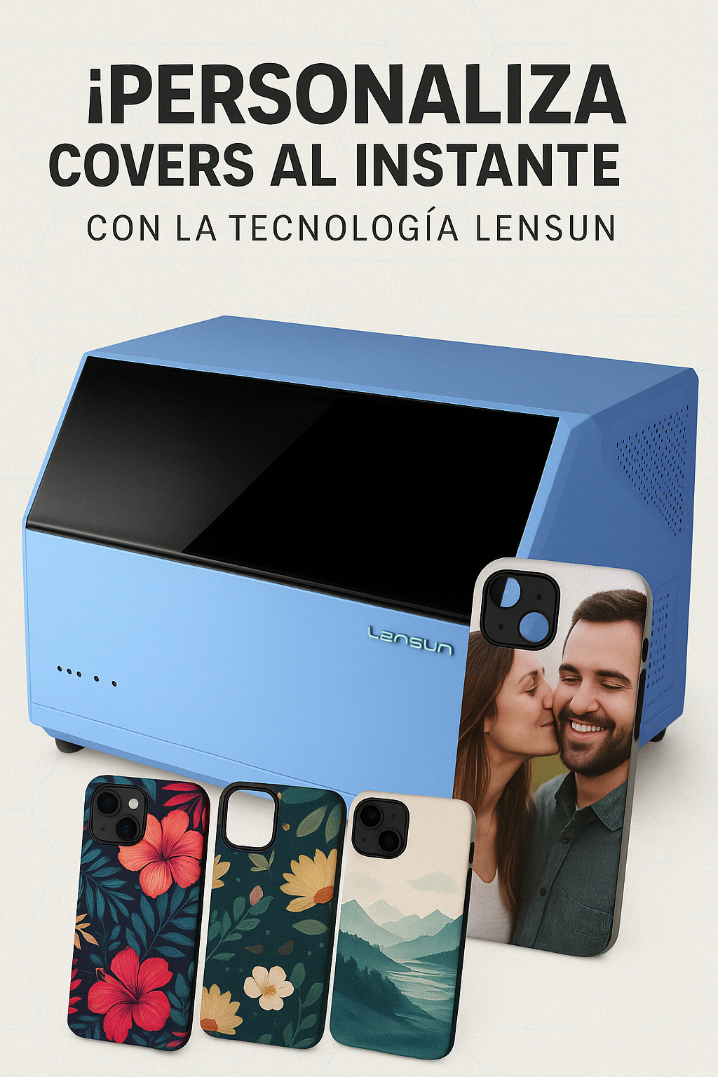 Impresora UV Lensun