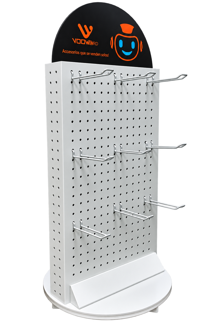 Exhibidor Giratorio Portátil VOOWIN pequeño 75pc