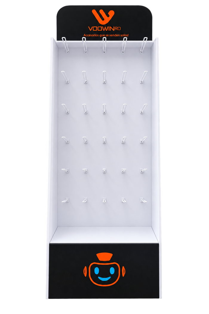Exhibidor Vertical VOOWIN de 120pc PVC