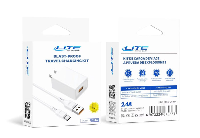 Cargador + cable A-C LITE