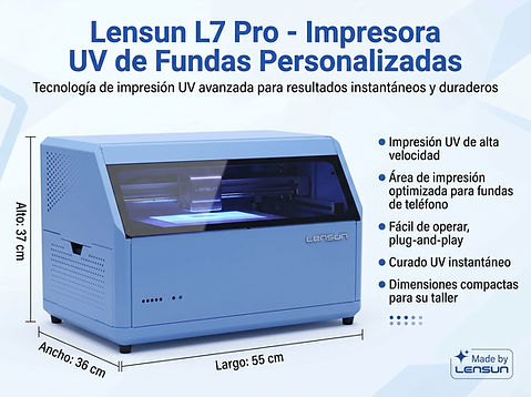 Impresora UV Lensun