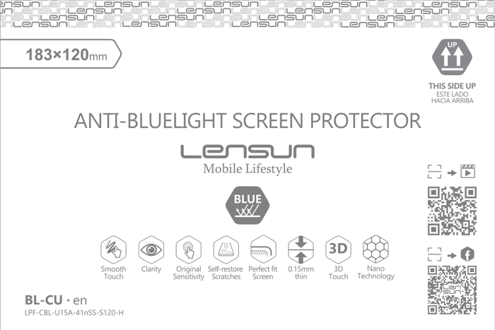 Protector de Pantalla Anti Luz Azul