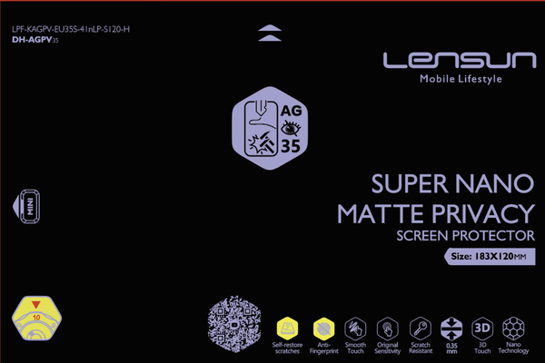 Super Nano Matte Privacy Screen Protector