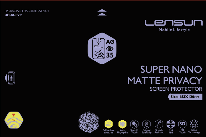 Super Nano Matte Privacy Screen Protector