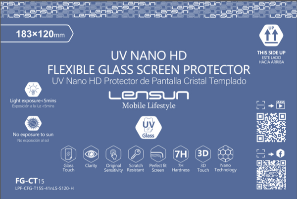 Protector UV Nano HD Flexible Glass