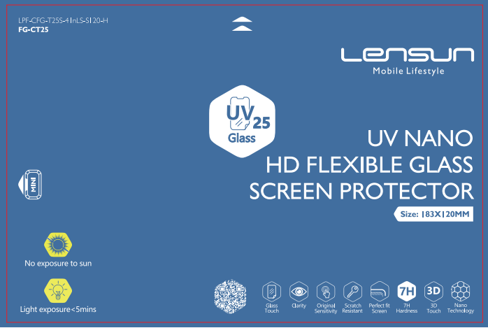 Protector UV Nano HD Flexible Glass