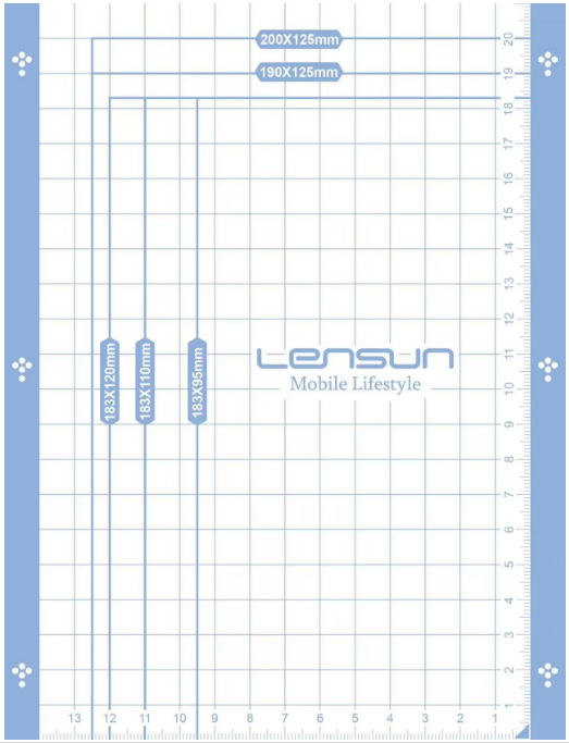 Mini Base de Corte para Máquina Mini