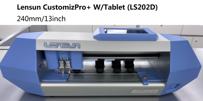 Lensun CustomizPro+ - Máquina Cortadora con Tablet