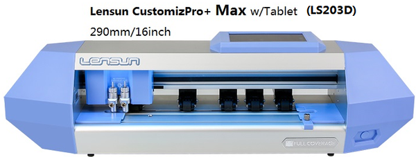 Lensun CustomizPro+ Max - Máquina Cortadora con Tablet