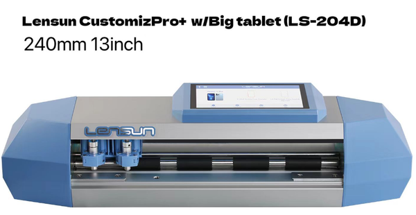 Lensun CustomizPro+ - Máquina Cortadora con Tablet de 7 pulgadas