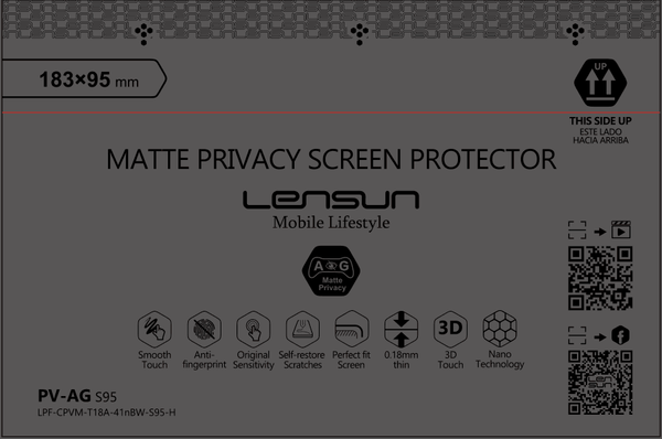 Protector de Pantalla Privacy Matte